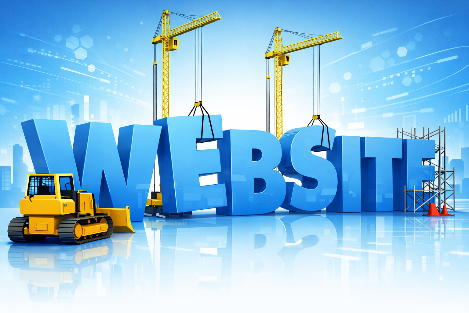 烟台牟平网站建设项目流程示意